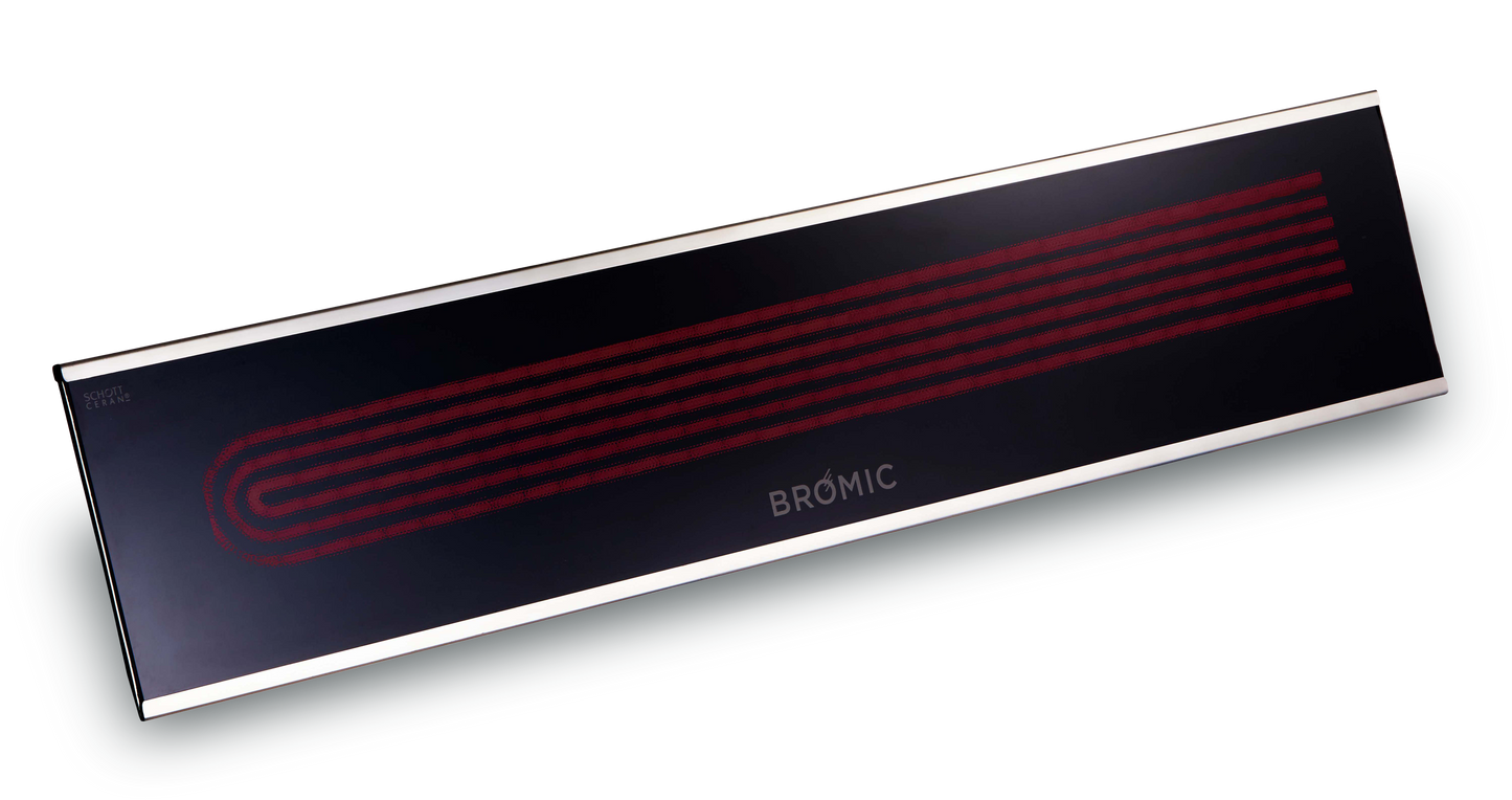 Bromic Heating Platinum Smart-Heat 33" 2300 Watt 220-240V Black Electric Patio Heater