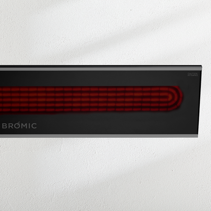 Bromic Heating Platinum Smart-Heat 33" 2300 Watt 220-240V Black Electric Patio Heater