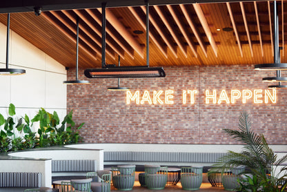 Bromic Heating Tungsten Smart-Heat 44" 2000 Watt 220-240V Black Electric Patio Heater