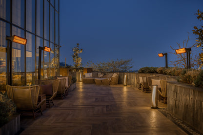 Bromic Heating Tungsten Smart-Heat 44" 2000 Watt 220-240V Black Electric Patio Heater