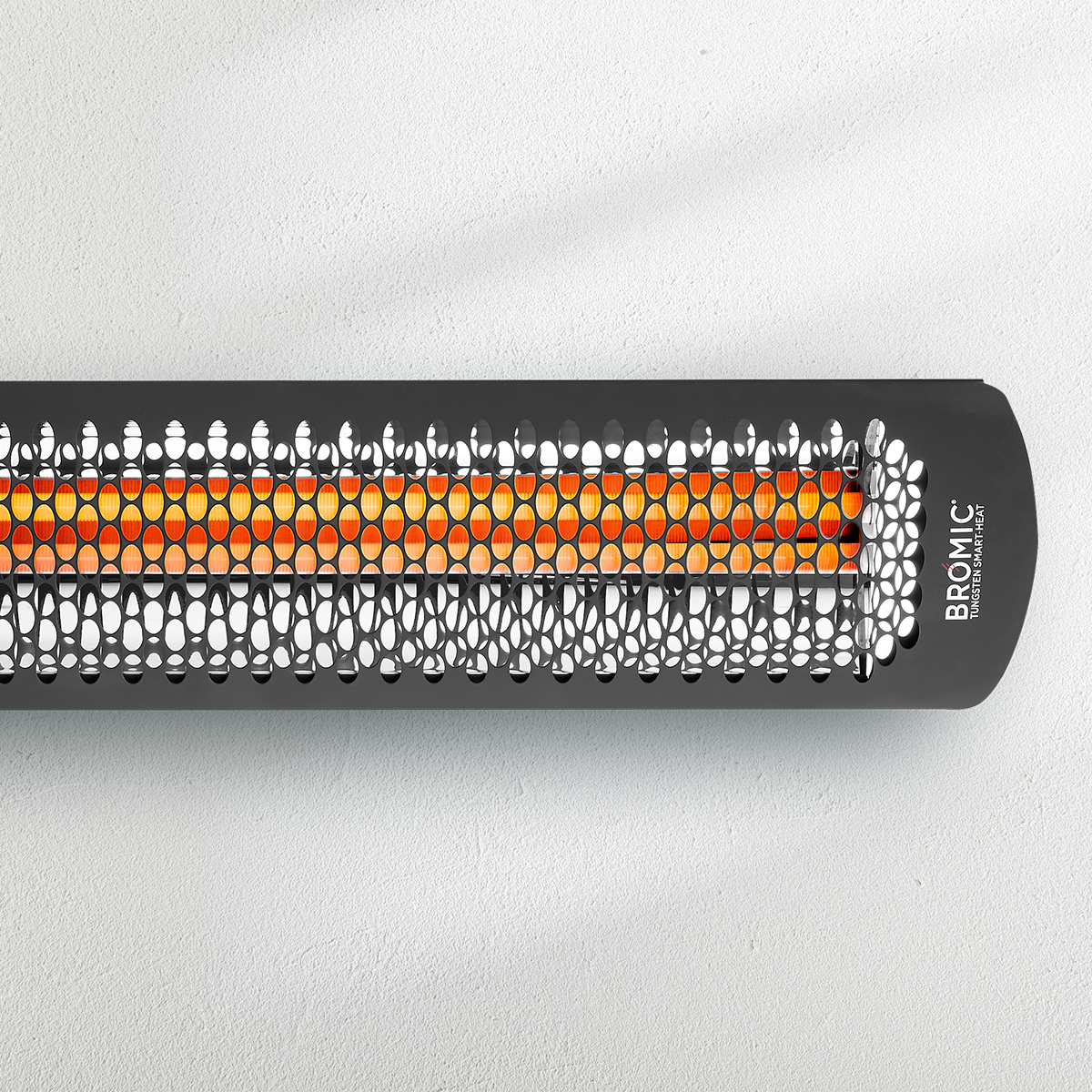 Bromic Heating Tungsten Smart-Heat 44" 2000 Watt 220-240V Black Electric Patio Heater