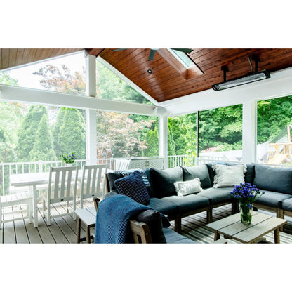 Bromic Heating Tungsten Smart-Heat 44" 2000 Watt 220-240V Black Electric Patio Heater