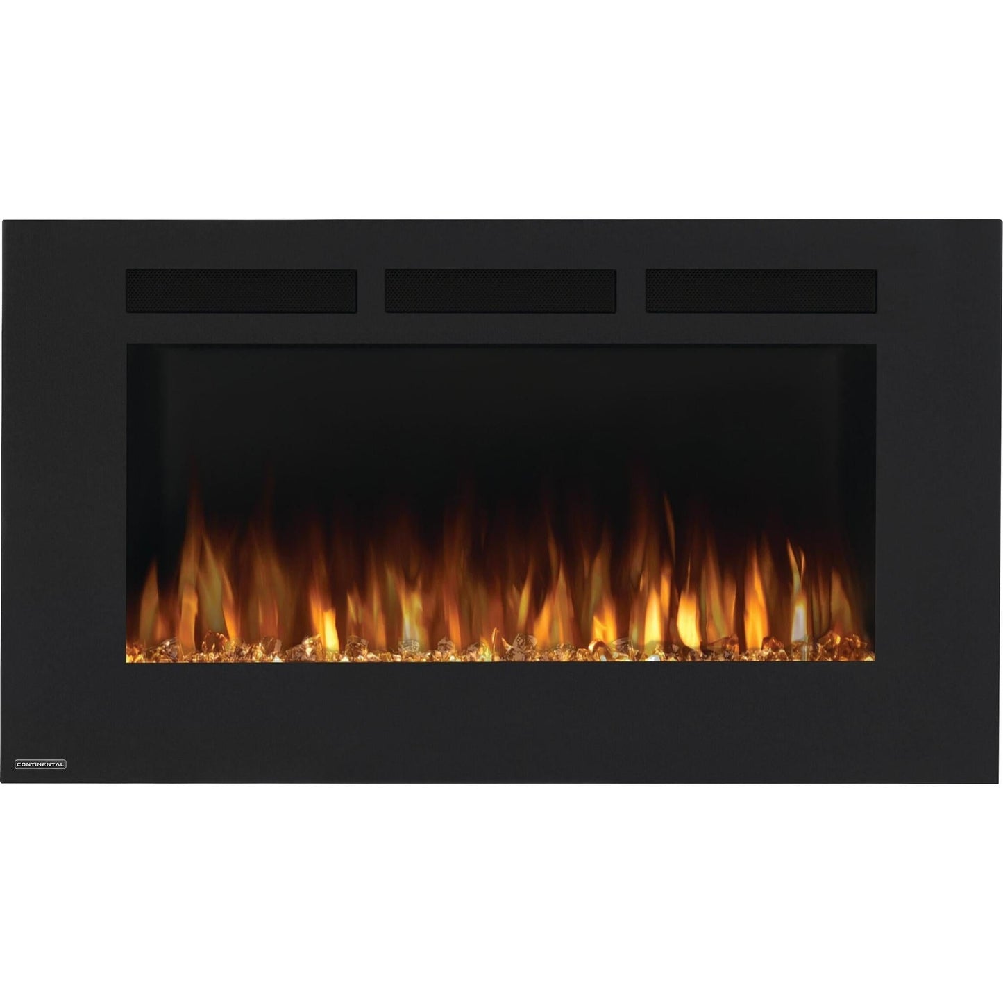 Continental Linear 42" Wall Mount Electric Fireplace