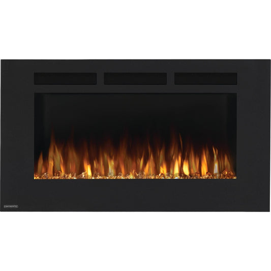 Continental Linear 42" Wall Mount Electric Fireplace