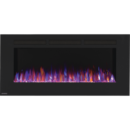 Continental Linear 50" Wall Mount Electric Fireplace