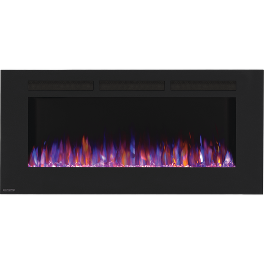 Continental Linear 50" Wall Mount Electric Fireplace