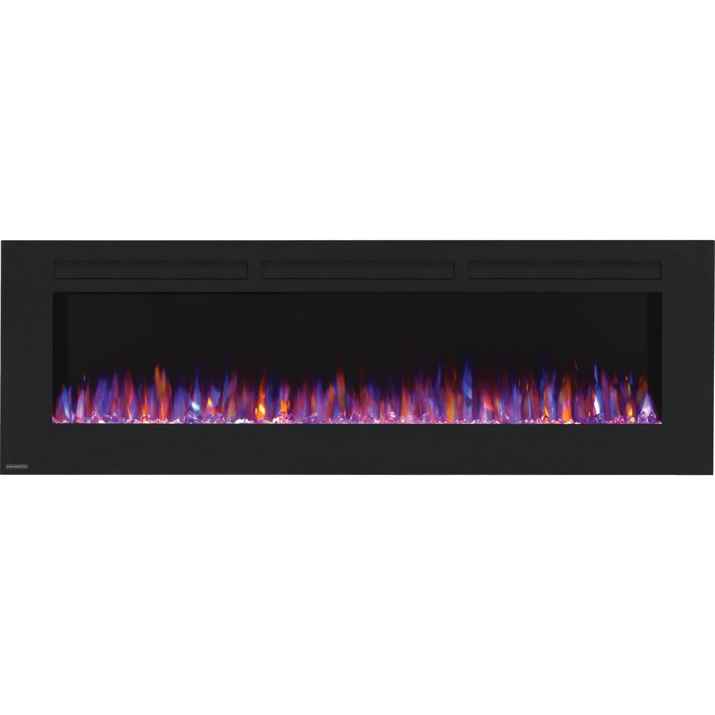 Continental Linear 72" Wall Mount Electric Fireplace