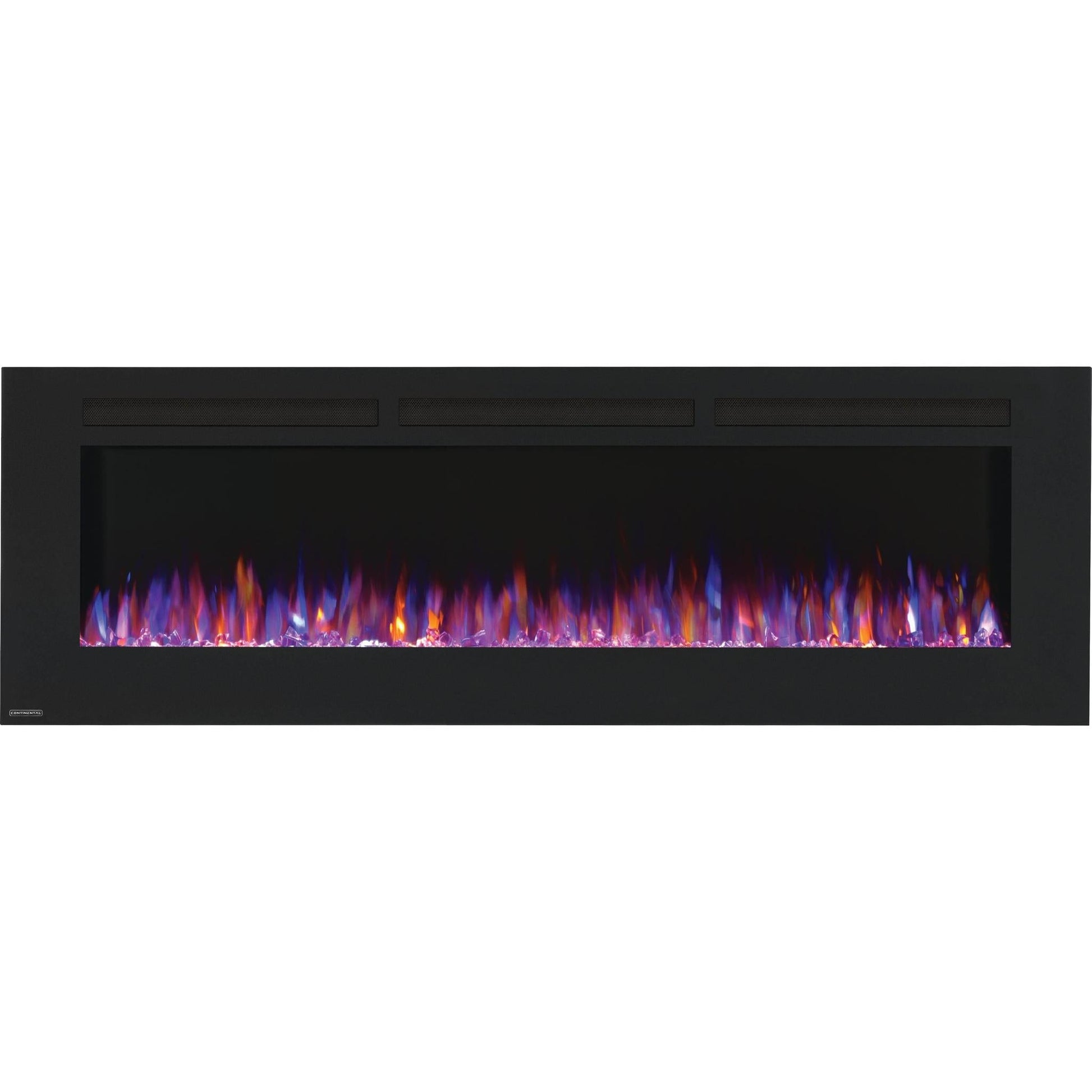 Continental Linear 72" Wall Mount Electric Fireplace