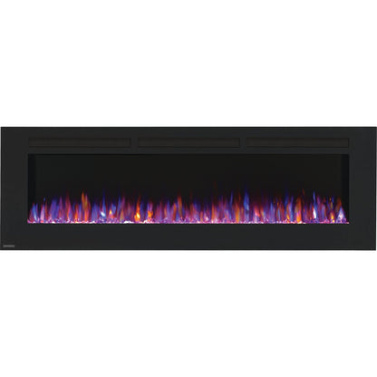 Continental Linear 72" Wall Mount Electric Fireplace