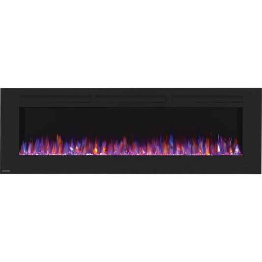 Continental Linear 72" Wall Mount Electric Fireplace