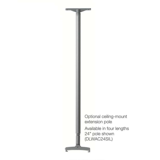 Dimplex 12" Silver Extension Mounting Pole Kit for DLW Series