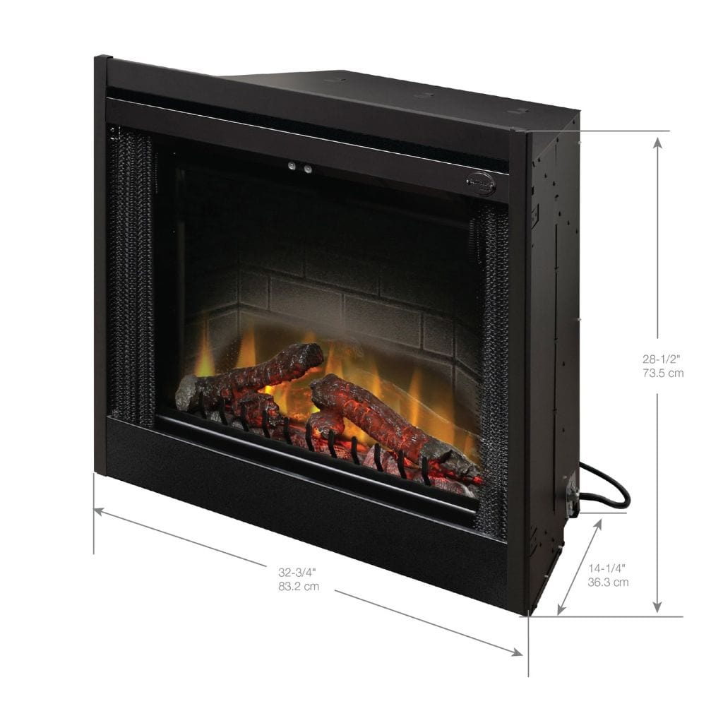 Dimplex 33" Deluxe Built-In Electric Firebox