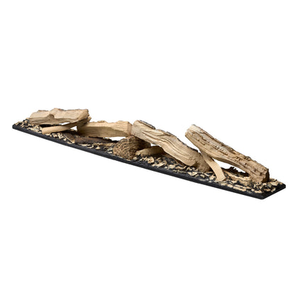 Dimplex 50" Split Log Faux Wood 1-Piece Moulded Logset