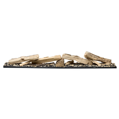 Dimplex 60" Split Log Faux Wood 1-Piece Moulded Logset
