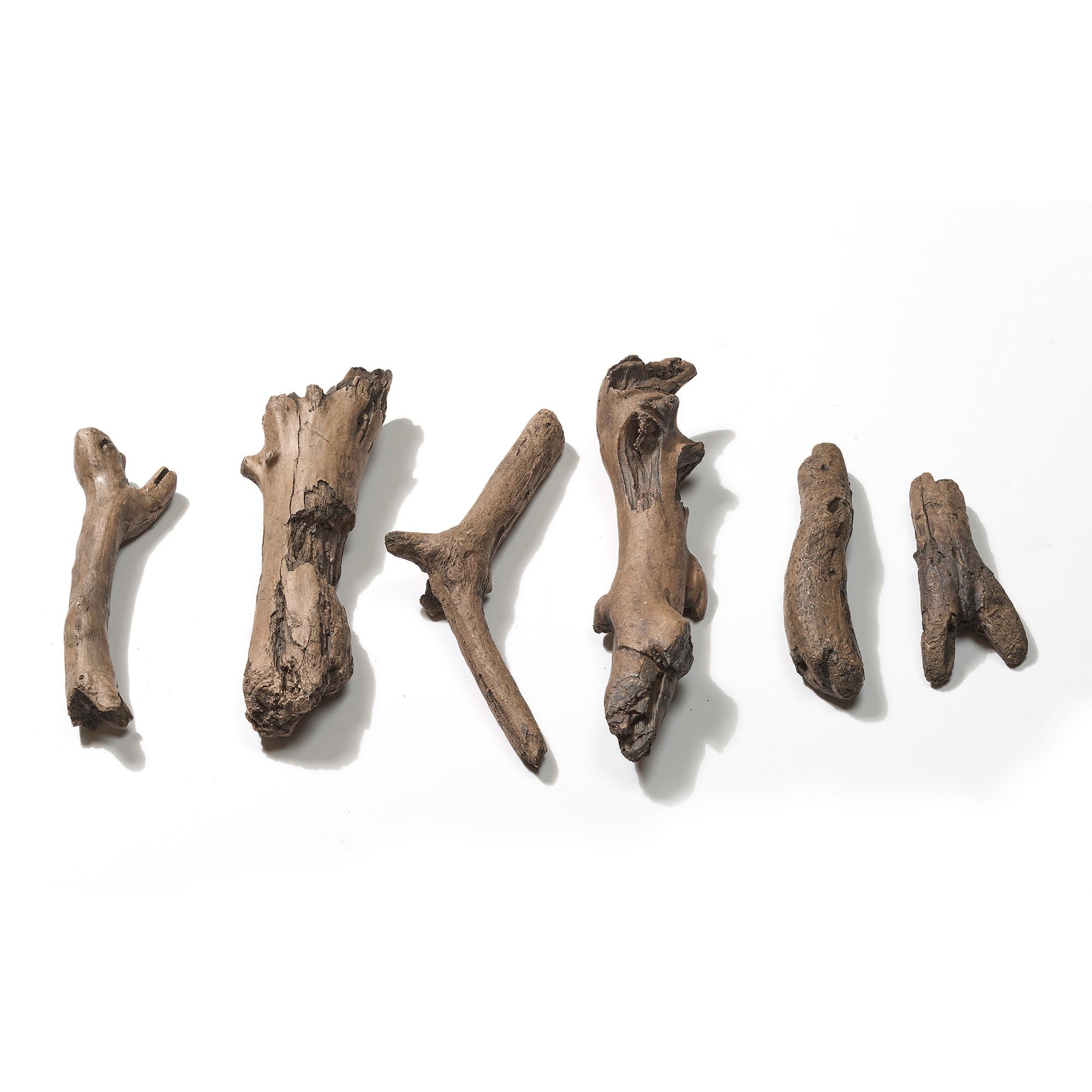 Dimplex Chunky Driftwood Faux Wood Logset (6 Pieces)
