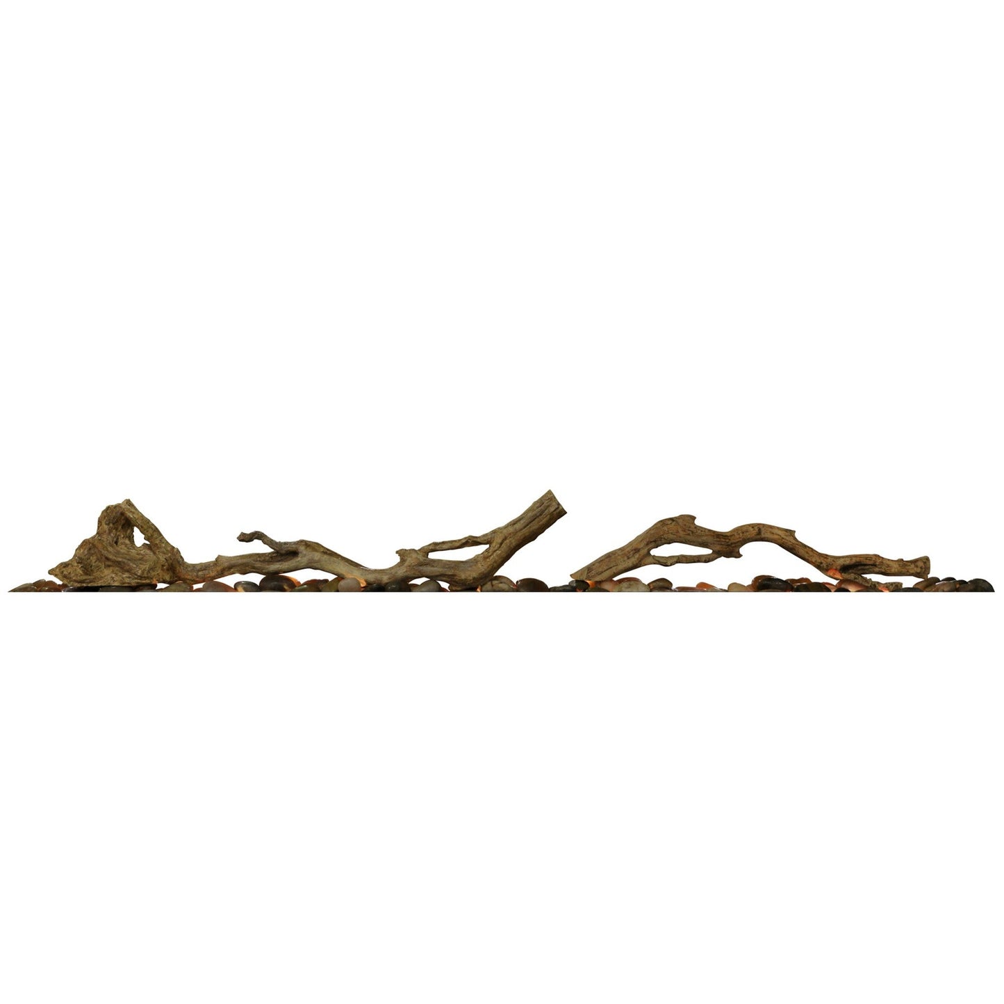 Dimplex Driftwood and River Rock Ember Bed for 100" Ignite XL / Evolve Fireplace