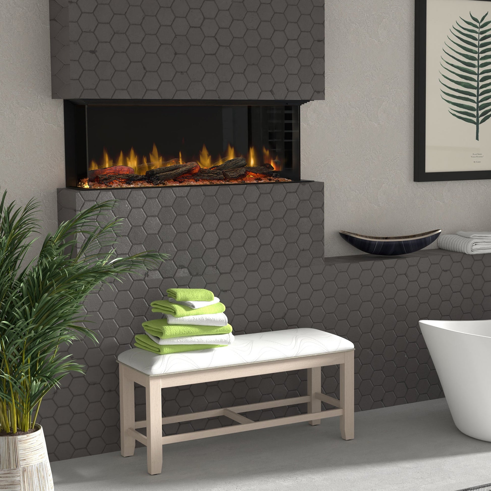 Dimplex Ignite Ultra 50" Built-in Linear Electric Fireplace