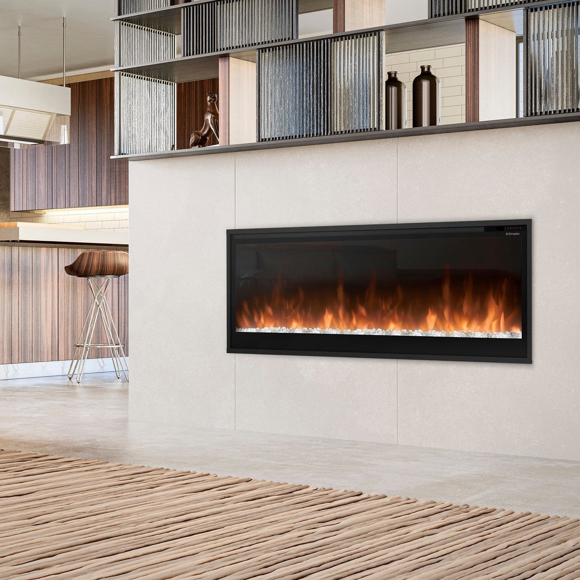 Dimplex Multi-Fire Slim Linear 50" Built-in Linear Electric Fireplace