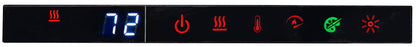Dimplex Nova 28" Plug-in Electric Firebox With Acrylic Crystals Ember Bed