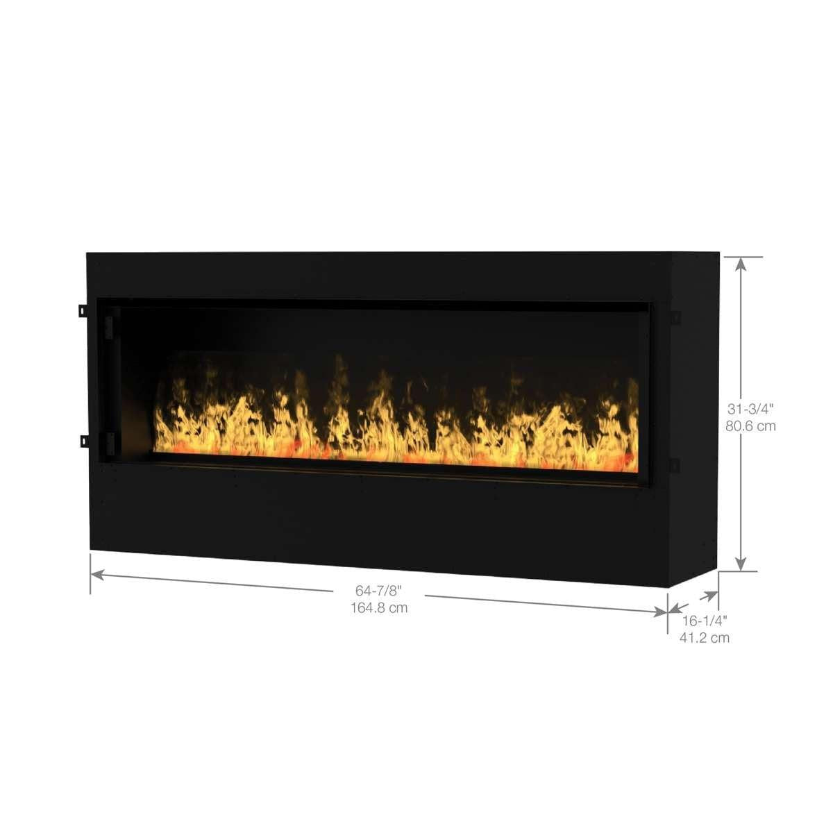 Dimplex Optimyst RGB Pro Box 60" Built-in Water Vapor Electric Fireplace