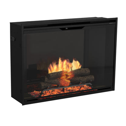 Dimplex Revillusion 42" Built-in Electric Firebox With Black Backer