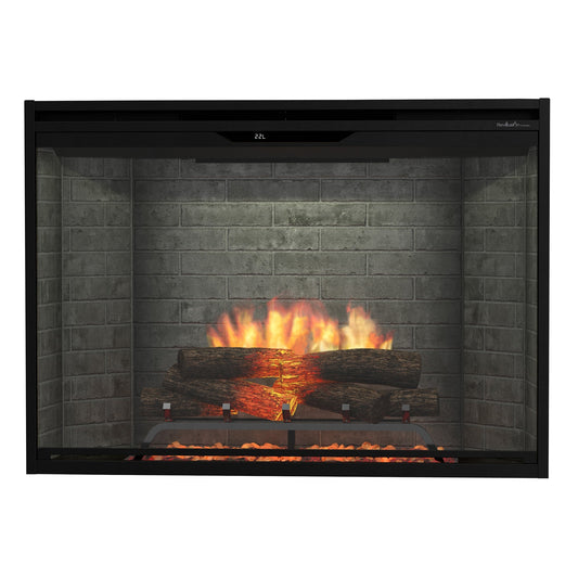 Dimplex Revillusion 42" Built-in Electric Firebox With Neutral Brick Backer