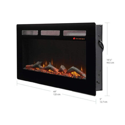 Dimplex Sierra 48" Wall-Mount/Tabletop Linear Electric Fireplace