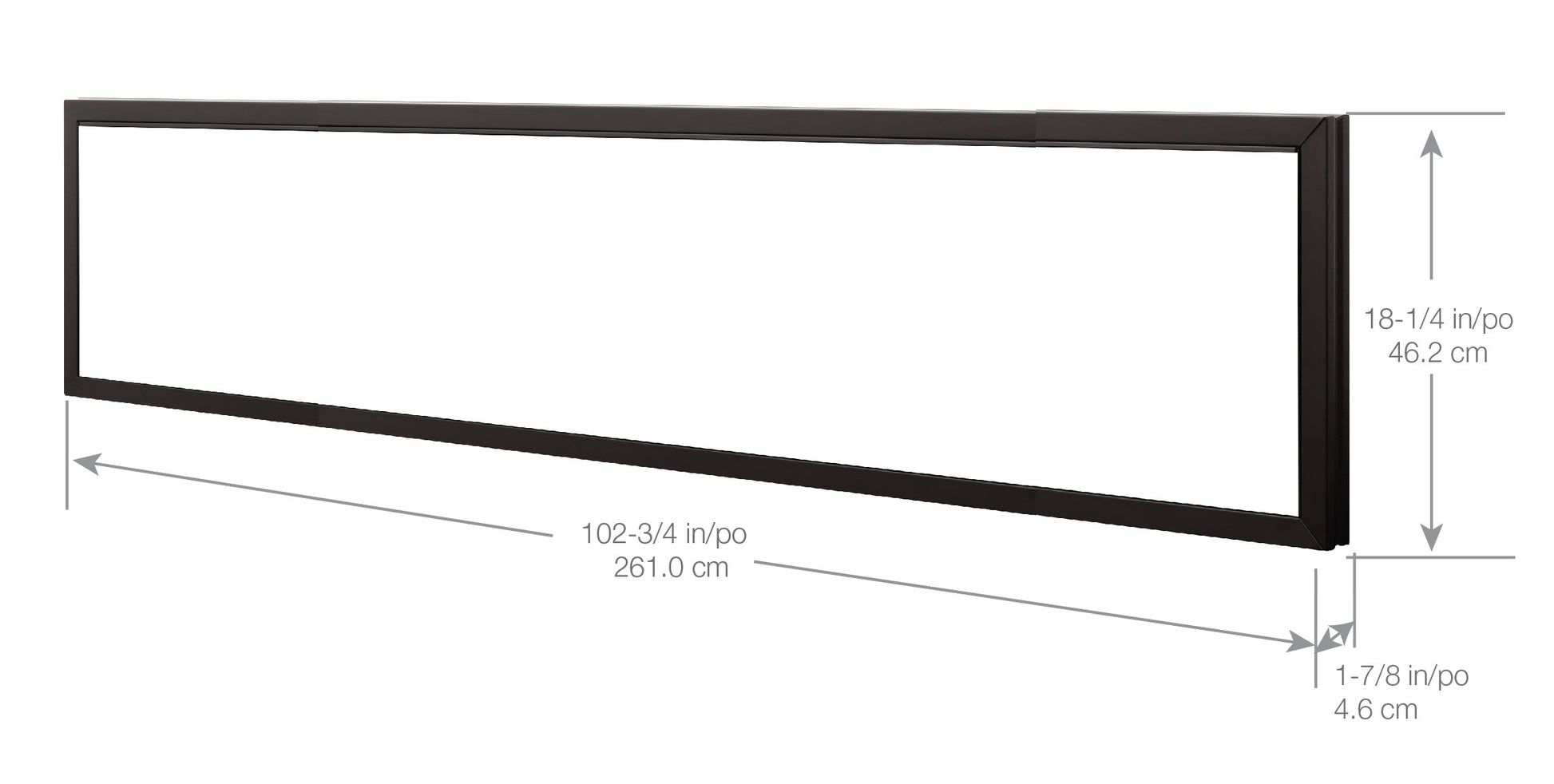 Dimplex Trim Kit for 100" Ignite XL / Ignite Evolve Fireplace