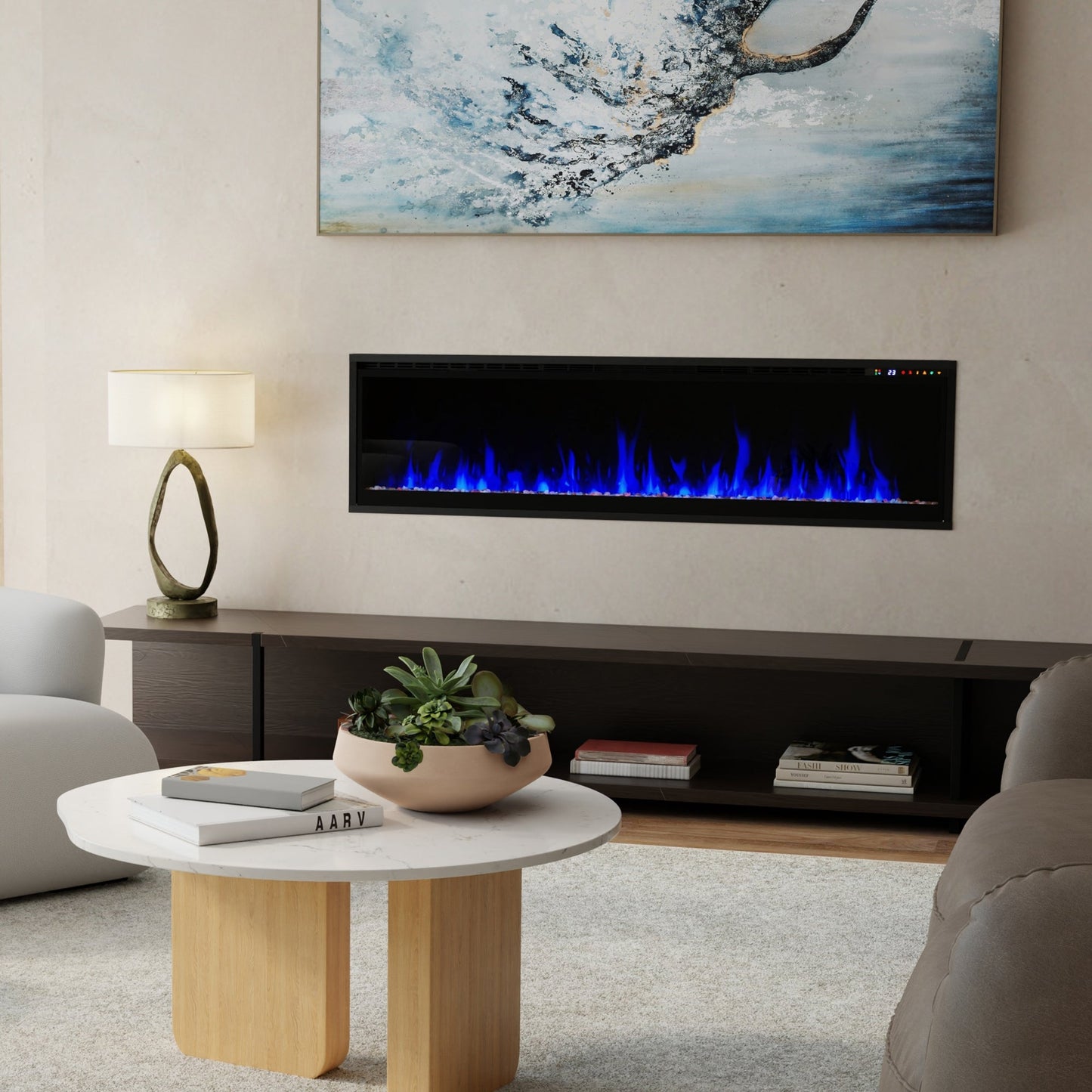 Dimplex Vital Essence 60" Built-in Linear Electric Fireplace