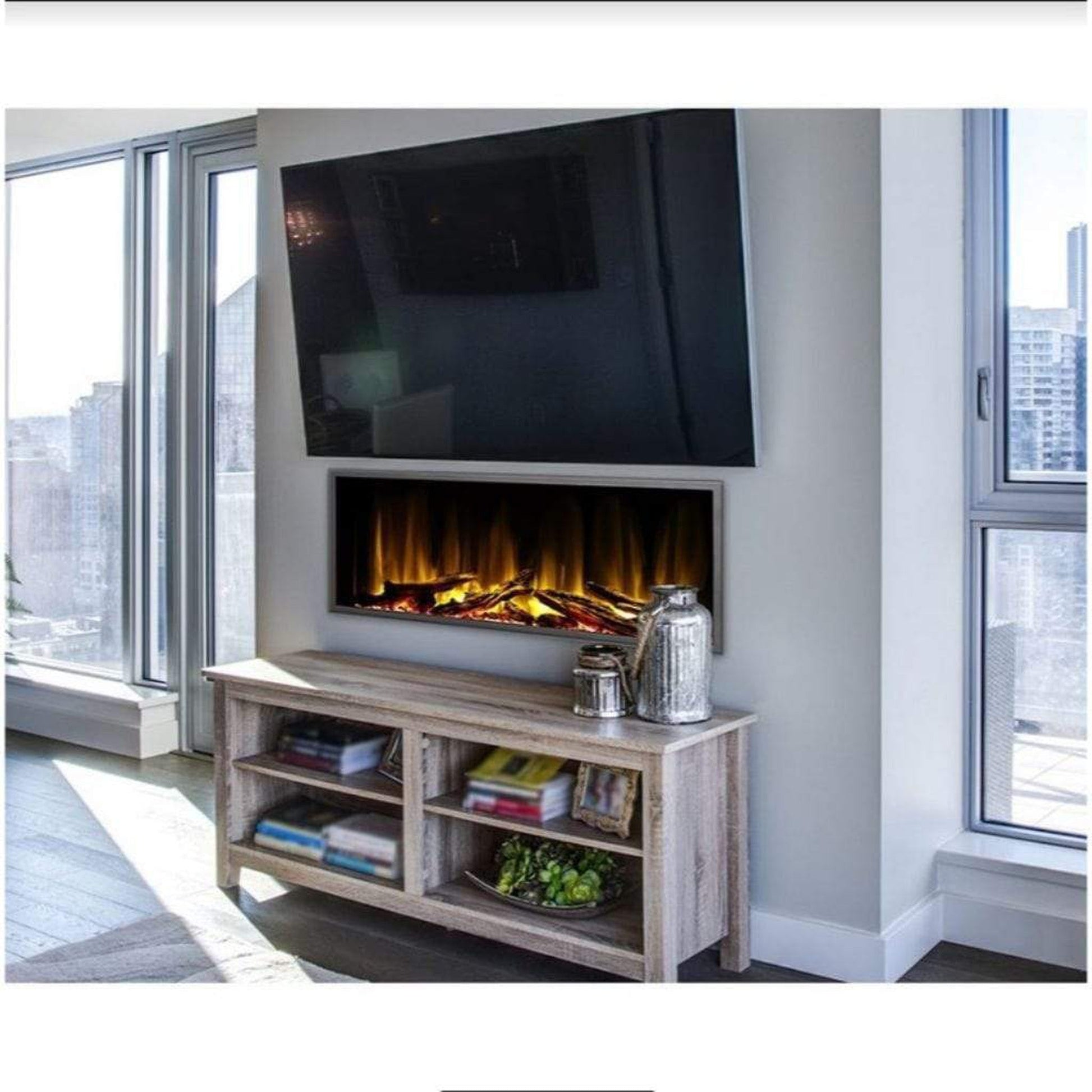 Dynasty Harmony 44 5/8" Linear Electric Fireplace(BEF45)