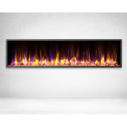 Dynasty Harmony 57" Built-in Linear Electric Fireplace