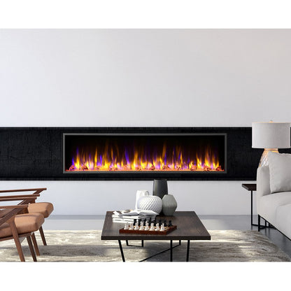 Dynasty Harmony 64" Built-in Linear Electric Fireplace