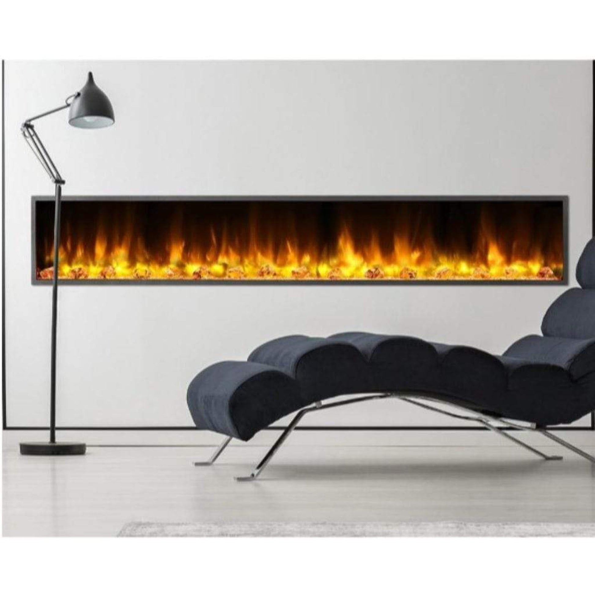 Dynasty Harmony 80" Built-in Linear Electric Fireplace