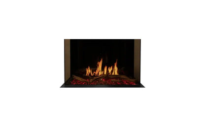 EcoSmart Fire Motion 30" Black Right Corner Electric Fireplace by MAD Design Group