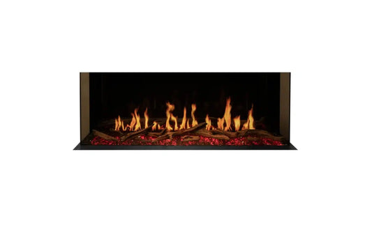 EcoSmart Fire Motion 52" Black Single Sided Electric Fireplace by MAD Design Group