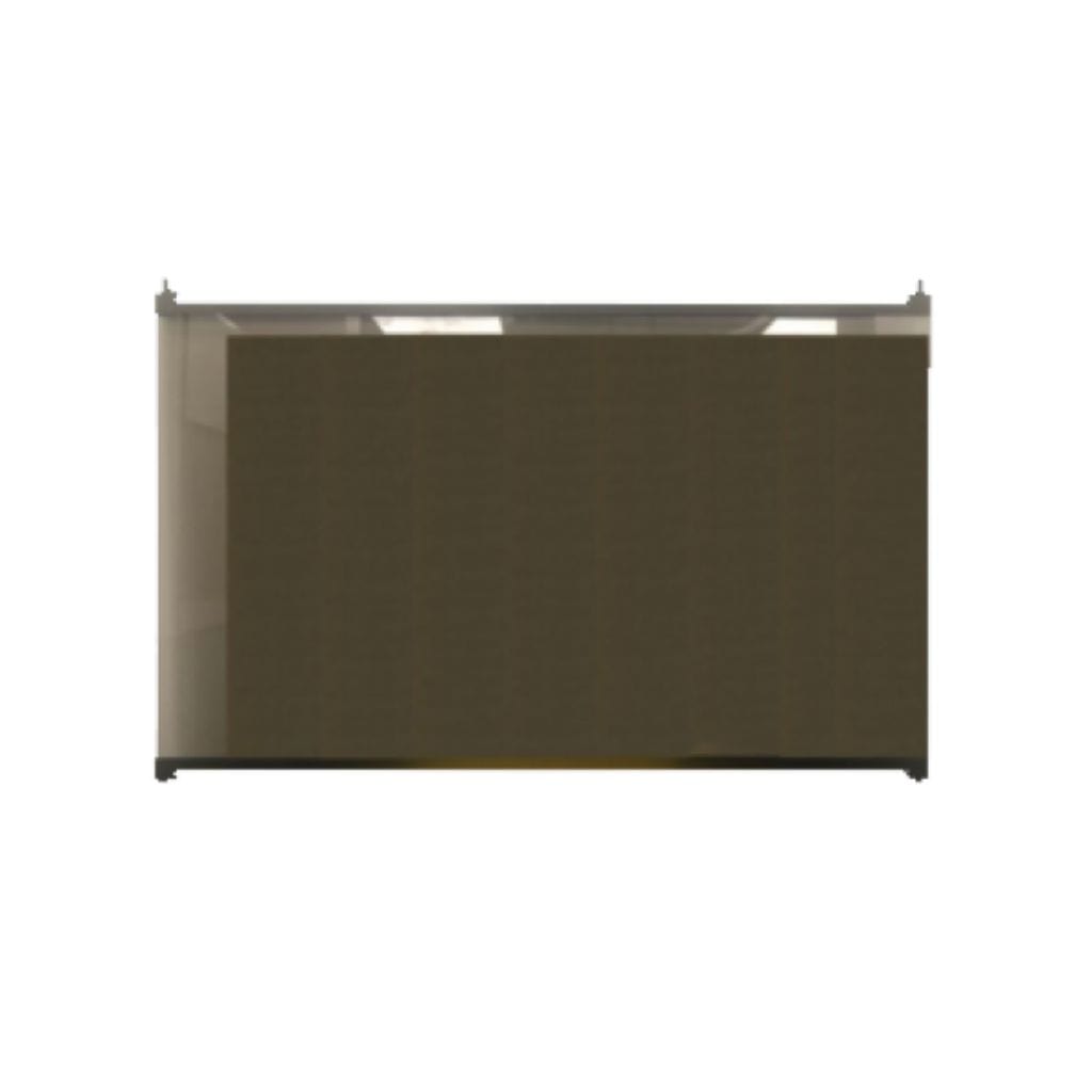 Empire Black Single Glass Door Panel for 39" Nexfire Electric Fireplace