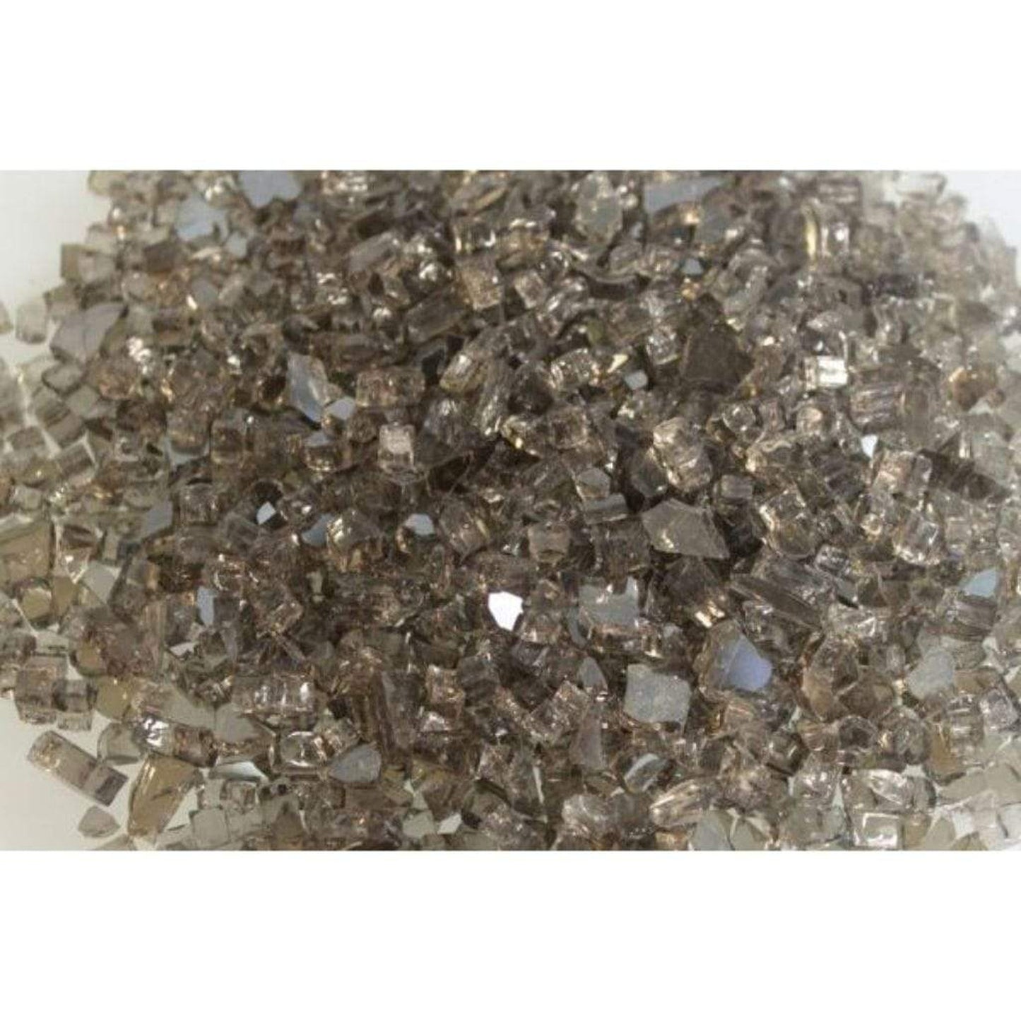 Empire Bronze Reflective Decorative Crushed Glass Media (3 Sq. Ft.)