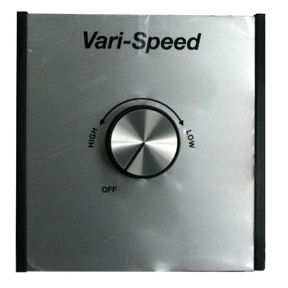 Enervex RSHT 12" Chimney Fan With 8" Manual Fireplace Damper & 15A Fan Speed Control - Manual Draft & Damper System
