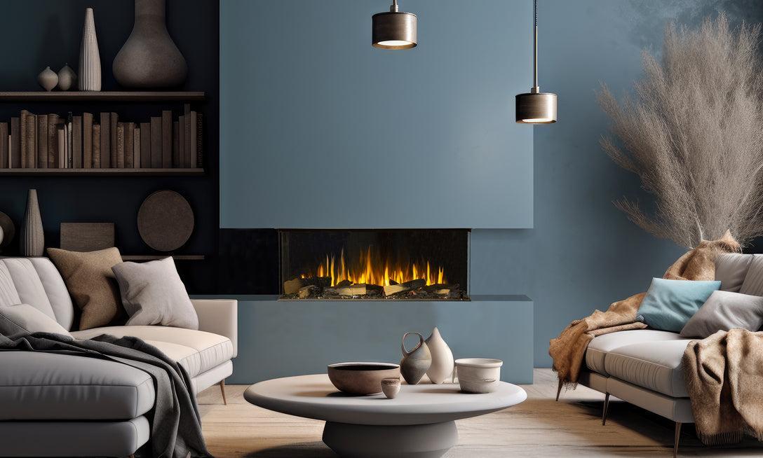 European Home Signal 40” Linear Electric Fireplace
