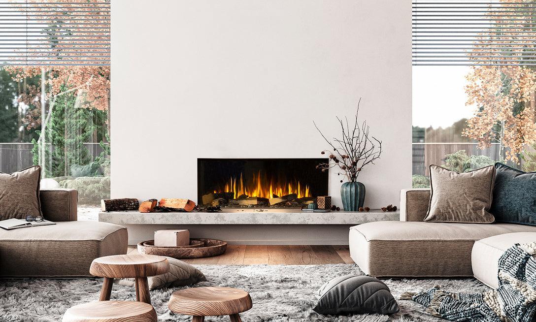 European Home Signal 40” Linear Electric Fireplace