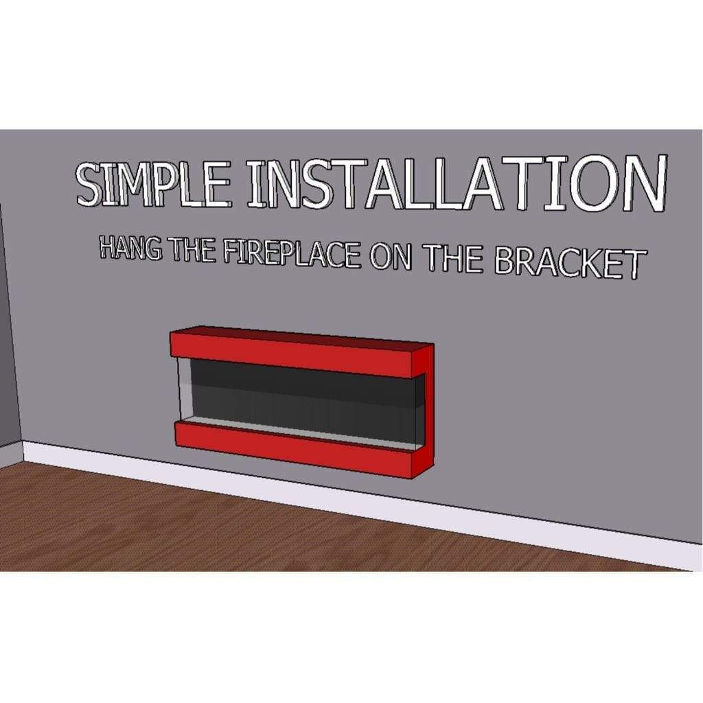 Evolution Fires 44" 3 Sided Empire Panoramic HD + Builders Box