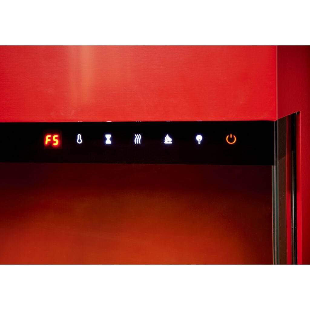 Evolution Fires 44" 3 Sided Empire Panoramic HD + Red Gloss