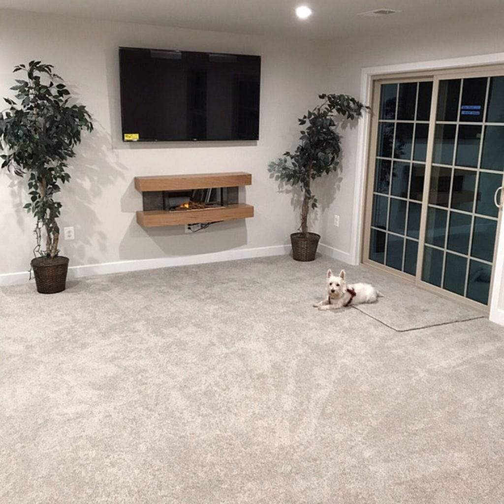 Evolution Fires 48" Miami Curve Wall Mount Electric Fireplace - Marfil