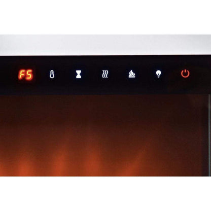 Evolution Fires 72" 3 Sided Empire Panoramic HD + Stainless Steel