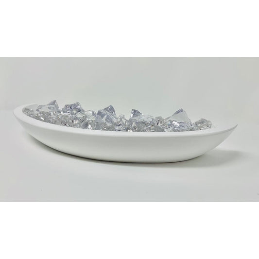 Evolution Fires Fire Pit White Bowl & 2lbs of Crystals