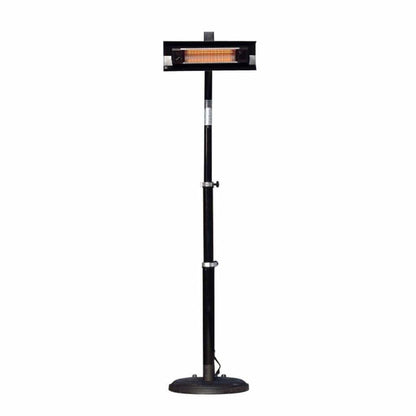 Fire Sense 22" Electric Telescoping Offset Pole Mounted Infrared Patio Heater