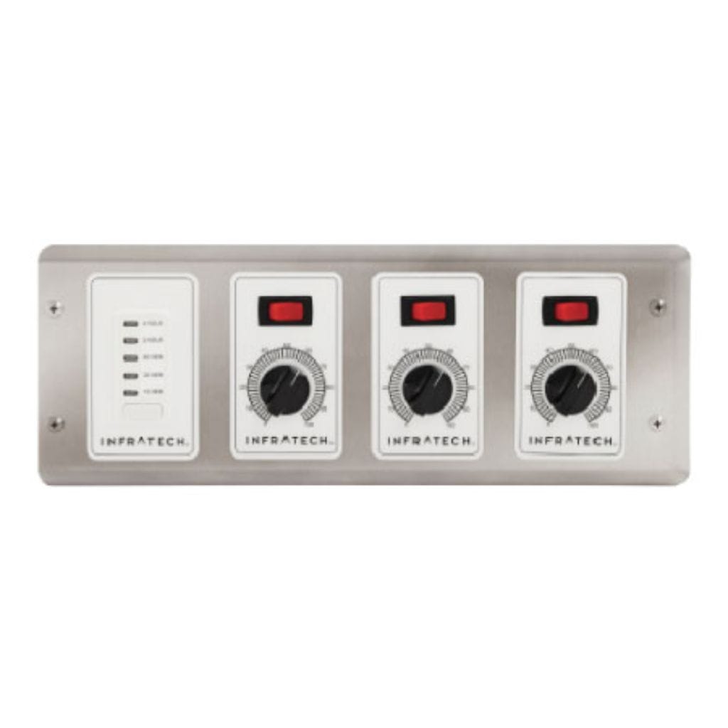 Infratech Comfort 3 Zone Analog Solid State Controller w/ Digital Timer