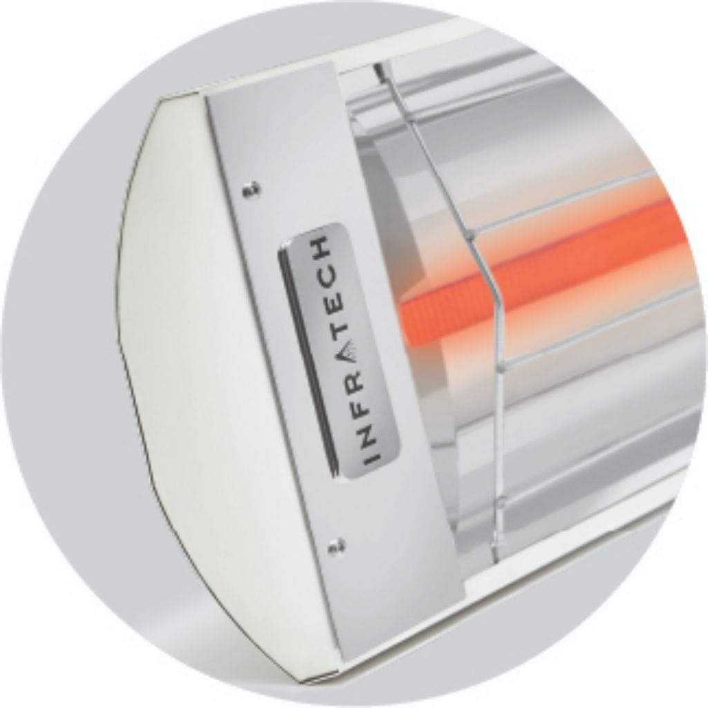 Infratech Comfort 33" 1500 Watt C Series Single Element Electric Infrared Patio Heater