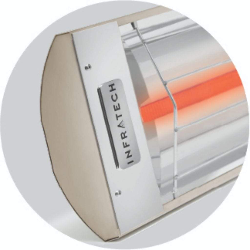 Infratech Comfort 33" 1500 Watt C Series Single Element Electric Infrared Patio Heater