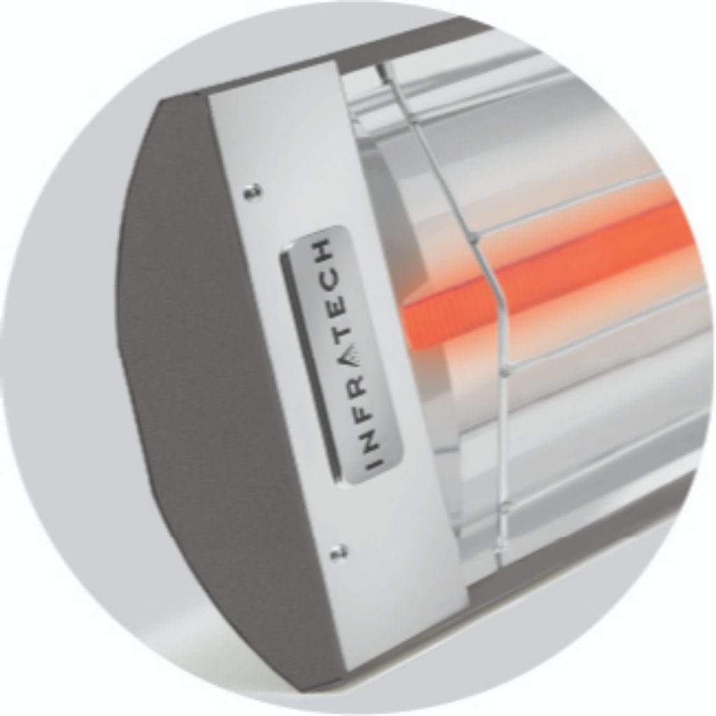 Infratech Comfort 33" 1500 Watt C Series Single Element Electric Infrared Patio Heater
